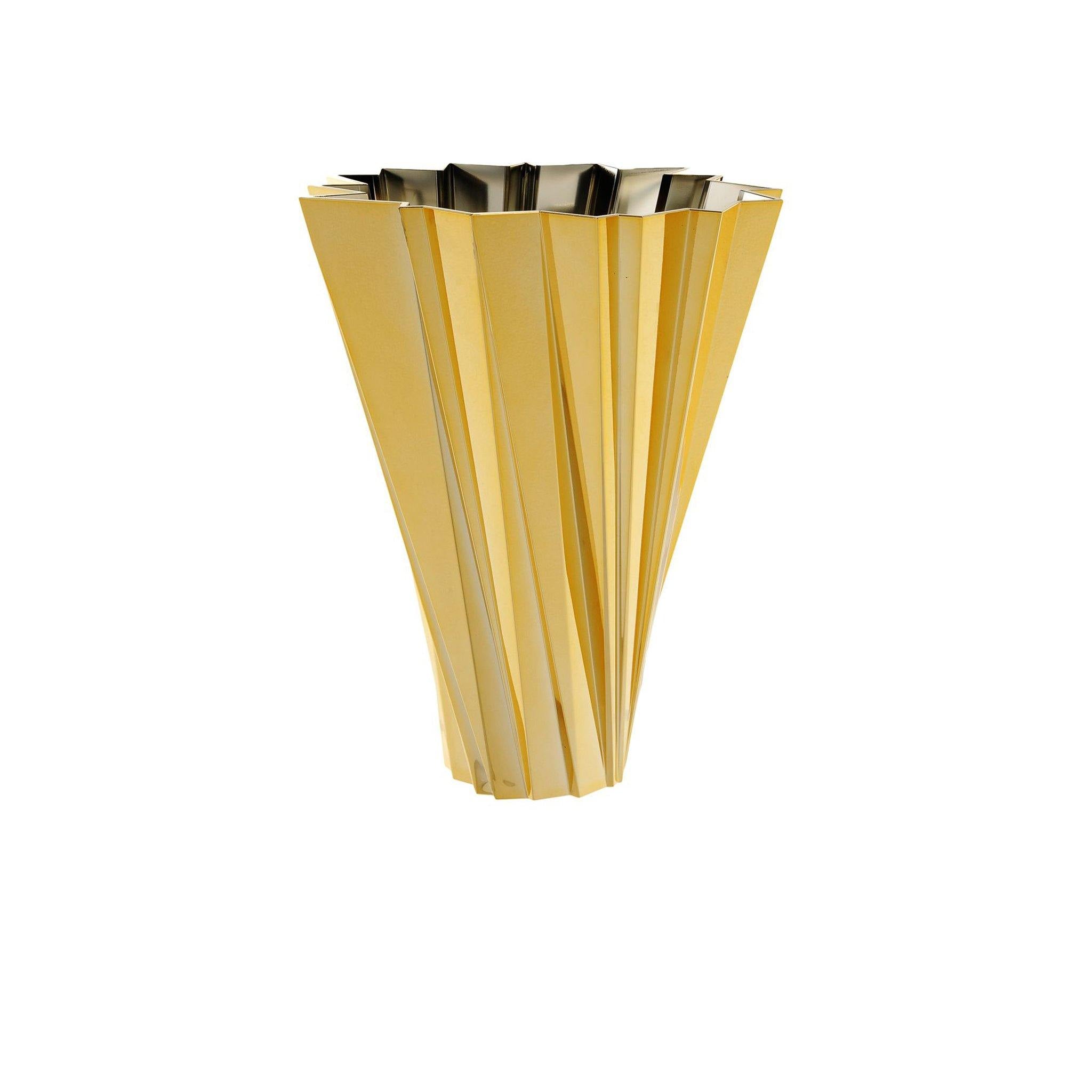 Shanghai Metalik Altın Vazo - Sihir Mobilya