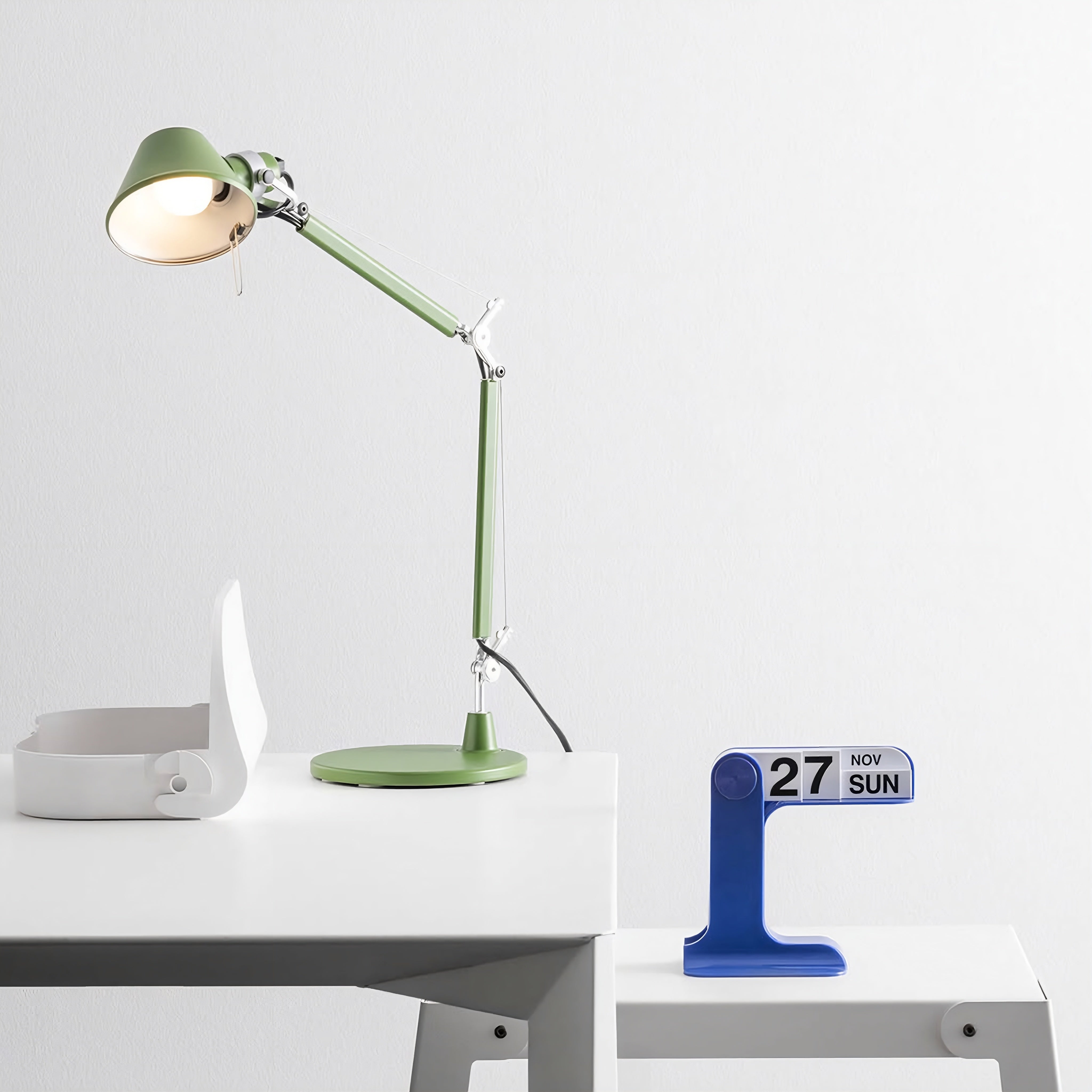 その他 Artemide Tolomeo Micro Artemide Tolomeo Micro Yeşil Masa Lambası – Sihir Mobilya